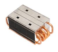 FTVOGUE Radiador de Luz de Escenario Base de Cobre Disipador de Calor de Aluminio Disipador de Calor de Luz LED de 800 W Aletas Niqueladas para Reparación y Reemplazo de Iluminación de Lámparas de