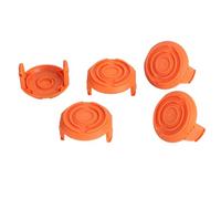 FTVOGUE Reemplazo de la Cubierta de la Tapa del Carrete, Piezas de Plástico para Recortadora, Paquete de 5 para WA0010, Fácil Instalación, Tapa de Carrete de 5,8 X 3,2 Cm para Uso Agrícola de Césped