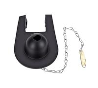 FTVOGUE Reemplazo Universal de Aleta de Inodoro de 2 Pulgadas y 3 Pulgadas (BLACK)