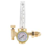 FTVOGUE Regulador del Medidor de Flujo de Aire de Argón, Regulador de Gas de Argón para Soldadura TIG de Cobre 4000 PSI, Reductor de Presión de Control de Flujo de 0 a 25 L Min para Soldadores MIG