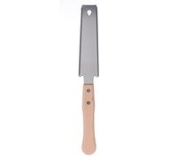 FTVOGUE Sierra Manual de Doble Filo SK5, Hoja de Acero con Alto Contenido de Carbono con de Madera de Haya, Sierra de Tracción Pequeña para Carpintería, Corte de Bricolaje y Corte de Pasatiempos,
