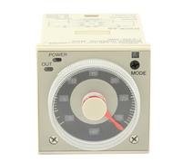 FTVOGUE Temporizador de Retardo Perilla de Tiempo de relé H3CR A8 8 Pines 100 240VAC 100 125VDC 5A Relé de Tiempo Ajustable 1.2S 300H para Equipos de Automatización de Paneles de Control Industrial