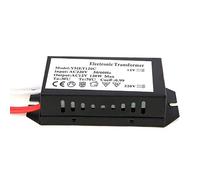 FTVOGUE Transformador Electrónico de 220V a 12V, Convertidor de Voltaje Inteligente, 20-160W para Lámparas LED Halógenas con Soporte de Regulación (120W)