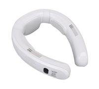 FTVOGUE Ventilador de Cuello Portátil, 3 Velocidades, Uso Dual de (WHITE)
