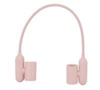 FTVOGUE Ventilador de Cuello Portátil, Recargable USB Tipo C con Batería de 4000mAh, 3 Velocidades para Exteriores (PINK)