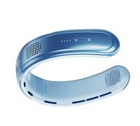 FTVOGUE Ventilador de Cuello, Ventilador de Cuello Portátil Recargable por USB ABS con Enfriamiento Rápido de 5 Núcleos, Diseño Liviano, Silencioso y Manos Libres para Viajes Al Aire Libre, Oficina,