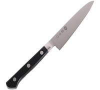 FU-801 - Cuchillo pequeño, 4.7 pulgadas (120 mm), fabricado en Japón, acero de aleación de cobalto, doble filo, perfecto para pelar y cortar frutas y verduras, cuchillo multiusos para cocinar carnes y