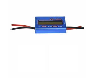 FUANA Analizador digital de energía CC 100 A 60 V, medidor de viento solar, monitor de energía de corriente LCD, panel de prueba de baja resistencia