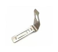FUANA Clip de gancho para cinturón compatible con Metabo PowerMaxx BS 00079000 339136400, accesorio para llave de taladro de metal, color plateado