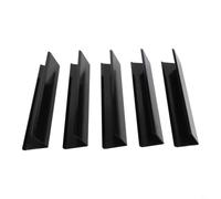 FUANA Paquete de 5 barras aromatizantes de acero esmaltado para Weber para Spirit I II serie 300, piezas de repuesto de placas de calor compatibles con E310 S310 E320 S320 E330