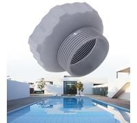 FUBESK Placa adaptadora de manguera de montaje en pared, pieza de repuesto | Intex 28001E, para kit de mantenimiento de lujo y sistema de skimmer de piscina, unidad individual