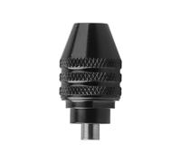 FUBESK Portabrocas múltiple para máquina pulidora WORX WX106, sujeción de 0,3 a 3,2 mm para rango, sin llave, acabado de óxido negro