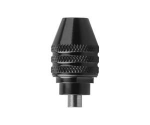 FUBESK Portabrocas múltiple para máquina pulidora WORX WX106, sujeción de 0,3 a 3,2 mm para rango, sin llave, acabado de óxido negro