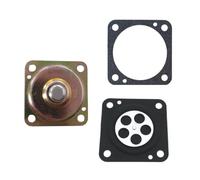 FUBESK Wacker Wm 80 - Kit de cubierta de carburador de motor con diafragma y junta para sustituir a 300104 Bs 42Y 45Y 50Y 52Y 60Y 62Y Rammer Parts Recoil Starter Pull Start Trimmer Línea de bobina