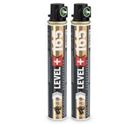 Fuel Cell RM165 - Cartucho de gas de repuesto para clavadora, 165 mm, anillo verde, gas para todo el año, 80 ml, 40 g, diámetro 32 mm, 2 unidades