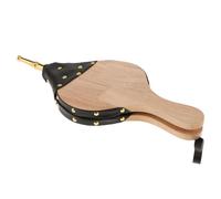 Fuelle de chimenea - Herramientas para chimenea de fuelle de madera, Soplador de chimenea con correa para colgar | Boquilla de metal de fuelle para hoguera, gran herramienta para chimenea, brasas