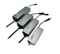 Fuente Alimentación Impermeable Exterior Tira LED Caja Luz Interruptor | Fuente de alimentación LED impermeable IP65, protección sobrecarga, eficiencia 95%, vida útil 80000H(18-24W)