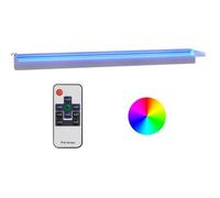Fuente Cascada Con Led Rgb Acero Inoxidable 108 Cm Vidaxl