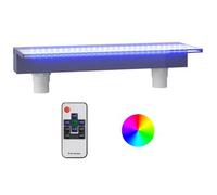 Fuente Cascada Con Led Rgb Acrílico 60 Cm Vidaxl