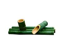 Fuente de agua de bambú hecha a mano con bomba, elemento decorativo independiente estilo zen feng shui, decoración de jardín japonés, para estanque, pecera, abrevadero de piedra, patio, balcón.