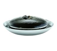 Fuente de agua de interior SPRING 40 cm, plateado, Philippi