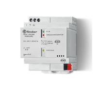 Fuente de alimentación conmutada para sistemas KNX con salida 30 V CC - 640 mA. Serie 78