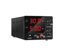 Fuente de alimentación DC 30V 10A 300W 60V 120V Regulador de voltaje conmutado con codificador de fuente ajustable(SPPS-A305D Black)