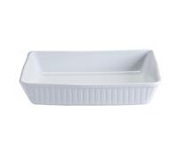 Fuente de horno CLASSIC 33 cm, rectángulo, blanco, gres, Mason Cash