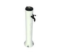 Sined Tritone Fuente De Jardin En Hdpe Preparada Para Acoplamientos Rapidos Blanco Altura 100 Cm Fabricada En Hdpe White XL