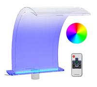Fuente De Piscina Con Led Rgb Acrílico 50 Cm Vidaxl