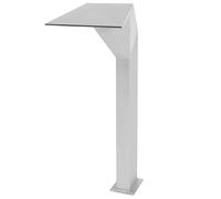 Fuente De Piscina De Acero Inoxidable 50x30x90 Cm Plateada Vidaxl