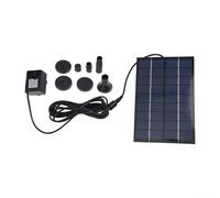 Fuente solar, agua solar flotante ajustable de 2.8W