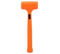 Fuerza de Martillo de Cara Blanda Dura de Goma Fuerza de Goma Hamer Martillo Muerto Martillo a Prueba de ácido para Petroquímica(1LB)