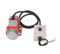 Fuerza Emocionante Ajustable Motor Vibrante Eléctrico 4000 Rpm Motor de Vibración de CC para Hormigón Vibrador Construcción Trabajadores Material de Cobre Rojo (DC12V)