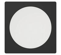 Fueva 6 Downlight LED empotrable (10 W, 16,6 x 16,6 x 3,1 cm, Negro, 2.700 K - 6.500 K, IP20)