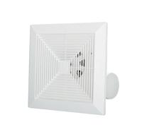 FUHAI-666 Ventilador de escape Ventilador de ventilación residencial y comercial techo for baño Extractor aire for cocina(XS)