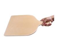 Fuhjythy Pala para Pizza de Exterior, Tabla de Madera para Pizza, Tabla para Hornear Pan Casero, Tabla de Cortar para Cocina, Tabla para Cortar Frutas.