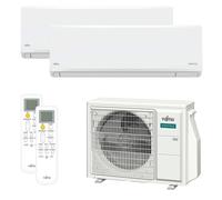 Fujitsu Asy3525u11mi-Kn Blanco - Aire Acondicionado Split 2X1 2150 Frig Y 2400 Kcal