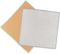 Full Circle Pack 2 Paños de Microfibra Reciclada para Vidrio | Suaves y Absorbentes para Vidrio, Espejos y Pantallas | con Lazo para Colgar | Multicolor