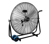 Fulmo Ventilador Industrial de Suelo Siroco 180W Negro
