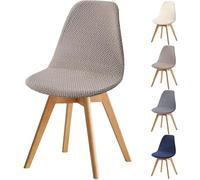 Fuloon Fundas para Sillas, Pack de 4 Fundas Sillas de Comedor Ajustables,Suave y Confortable Funda Protectoras para Silla Elasticas Lavables
