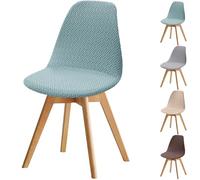 Fuloon Fundas para Sillas, Pack de 6 Fundas Sillas de Comedor Ajustables,Suave y Confortable Funda Protectoras para Silla Elasticas Lavables
