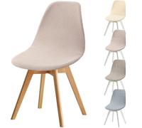 Fuloon Fundas para Sillas, Pack de 6 Fundas Sillas de Comedor Ajustables,Suave y Confortable Funda Protectoras para Silla Elasticas Lavables