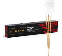 Fumino® Frutas Tropicales Incienso Fresco Hecho a Mano 14 Varillas por Caja (15g) Fragancia de Humo Masala Agarbatti Joss para la Relajación, Meditación, Antiestrés - Decoración de Hogar