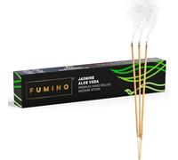 Fumino® Jazmín Aloe Vera Incienso Fresco Hecho a Mano 14 Varillas por Caja (15g) Fragancia de Humo Masala Agarbatti Joss para la Relajación, Meditación, Antiestrés - Decoración de Hogar