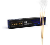 Fumino® Negro Noir Incienso Fresco Hecho a Mano 14 Varillas por Caja (15g) Fragancia de Humo Masala Agarbatti Joss para la Relajación, Meditación, Antiestrés - Decoración de Hogar