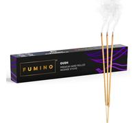 Fumino® Oudh Incienso Fresco Hecho a Mano 14 Varillas por Caja (15g) Fragancia de Humo Masala Agarbatti Joss para la Relajación, Meditación, Antiestrés - Decoración de Hogar