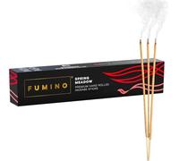Fumino® Pradera de Primavera Incienso Fresco Hecho a Mano 14 Varillas por Caja (15g) Fragancia de Humo Masala Agarbatti Joss para la Relajación, Meditación, Antiestrés - Decoración de Hogar
