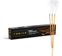 Fumino® Simplemente Sándalo Incienso Fresco Hecho a Mano 14 Varillas por Caja (15g) Fragancia de Humo Masala Agarbatti Joss para la Relajación, Meditación, Antiestrés - Decoración de Hogar