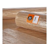 Fun and go 47223 burbuja transparente + papel kraft, 1.20 x 5 m